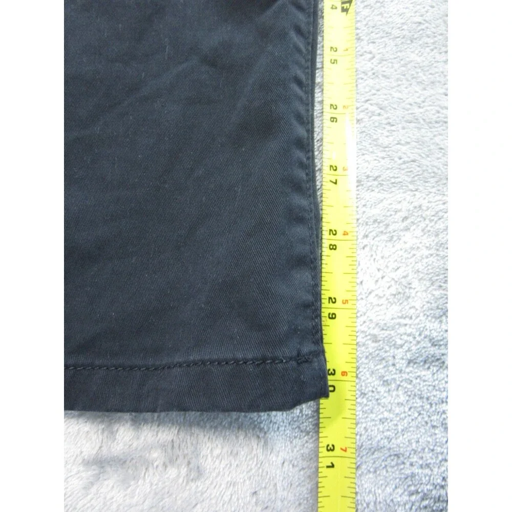 Untuckit Pants Mens 36x33 (Actual 34x 30) Relaxed Fit Straight Leg Black Chino